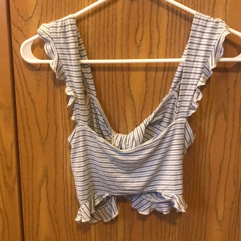 Crop top • American Eagle • size S • striped